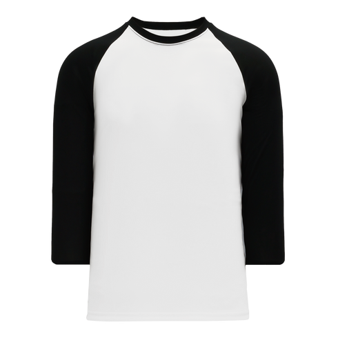 Athletic Knit 3/4 Sleeve Crew Neck Baseball Shirt (BA1846)